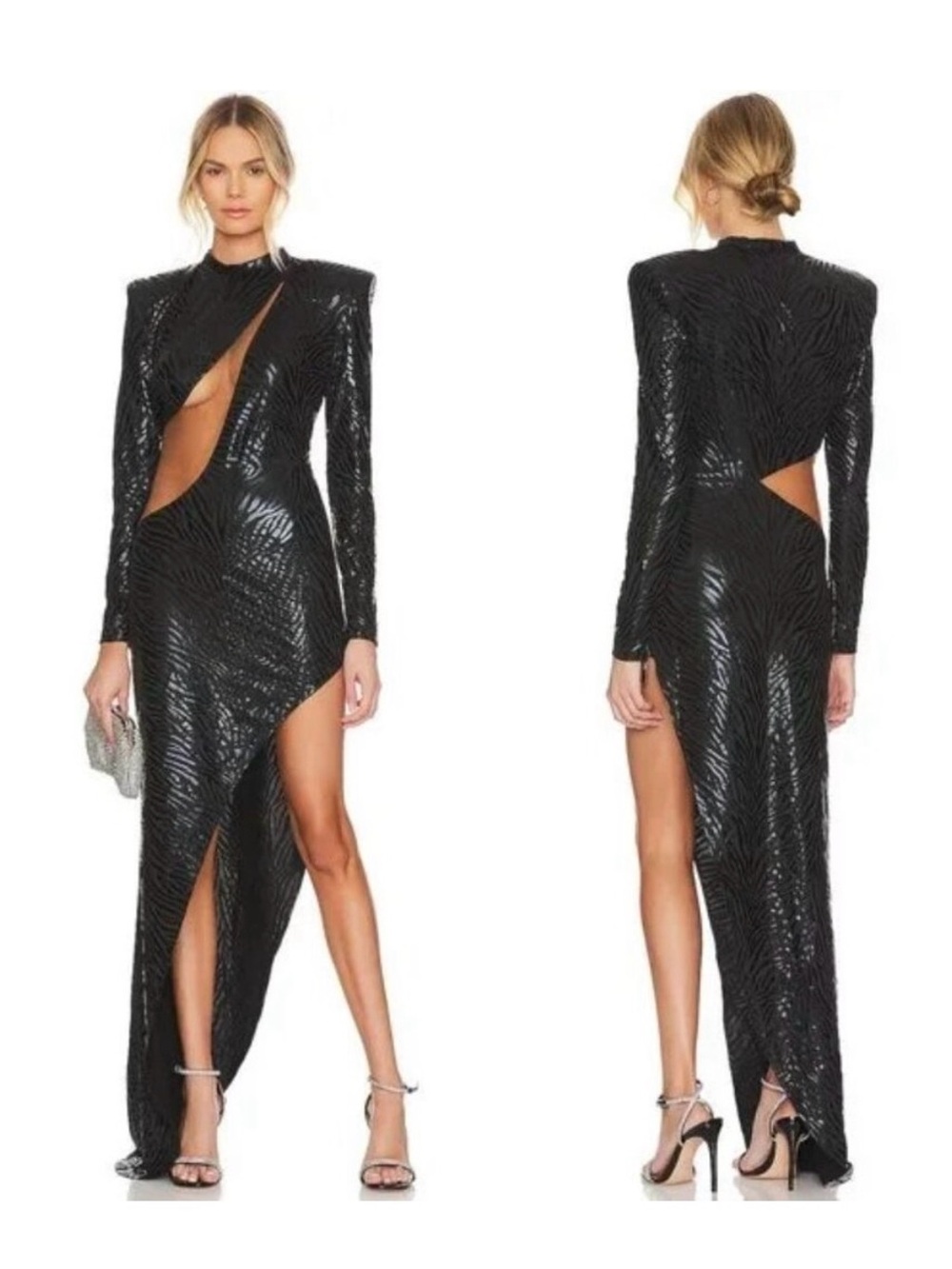 Bronx & Banco Ricky Zebra Gown